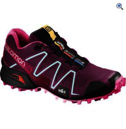 Salomon Speedcross 3 Women's Trail Running Shoes - Size: 7 - Colour: PURPLE-BLK-YEL